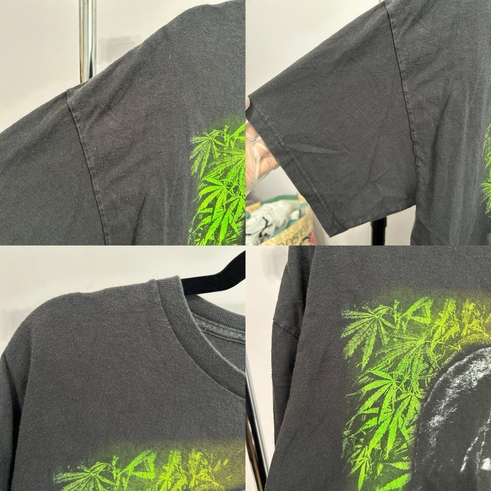 Zion Rootswear Bob Marley 2009 Allover Graphic Tshirt Size 2X - "Joey" - Picture 6 of 16